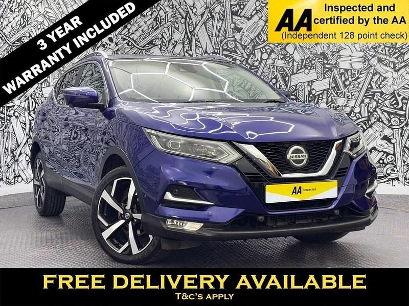 Blue Used 2020 Nissan Qashqai Tekna SUV | £14,895 (Fair price) - Image 1/2