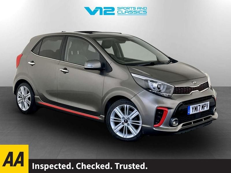 Silver Used 2017 Kia Picanto GT-Line S Hatchback | £6,695 (A bit pricey) - Image 1/3