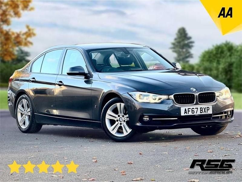 Grey Used 2017 BMW 330e Sport Line Sedan | £8,500 (Good price) - Image 1/3