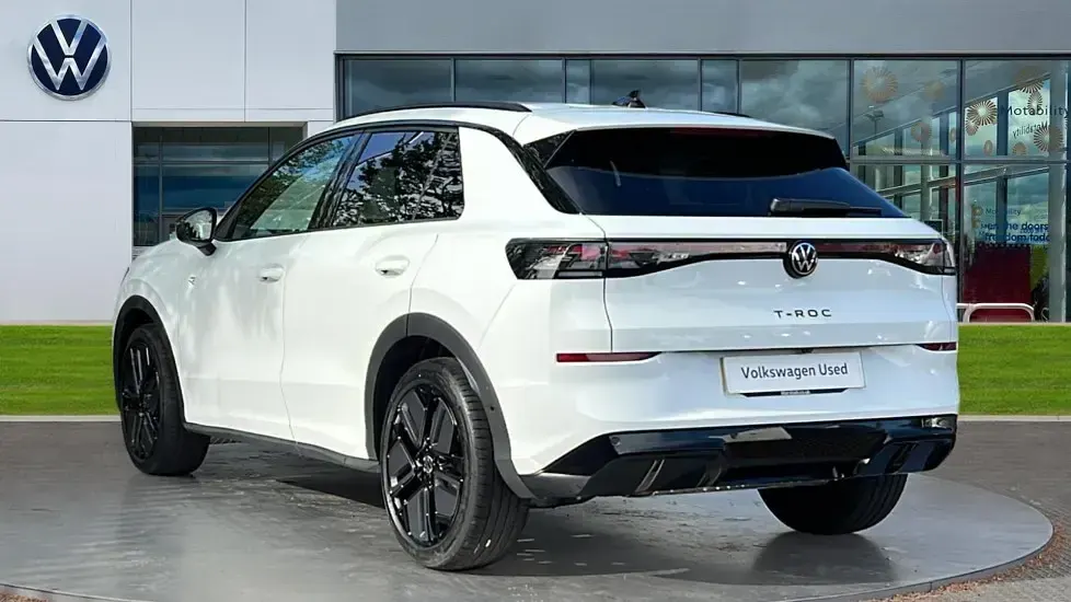 Nouă VW T-Roc R-line 150 CP (110 kW) 2026 Alb SUV