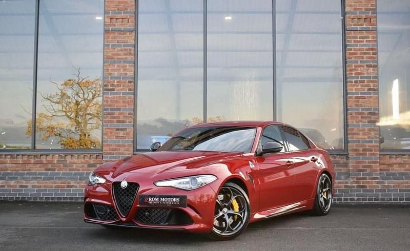 Red Used 2020 Alfa Romeo Giulia Saloon Quadrifoglio Sedan | £48,999 - Image 1/4