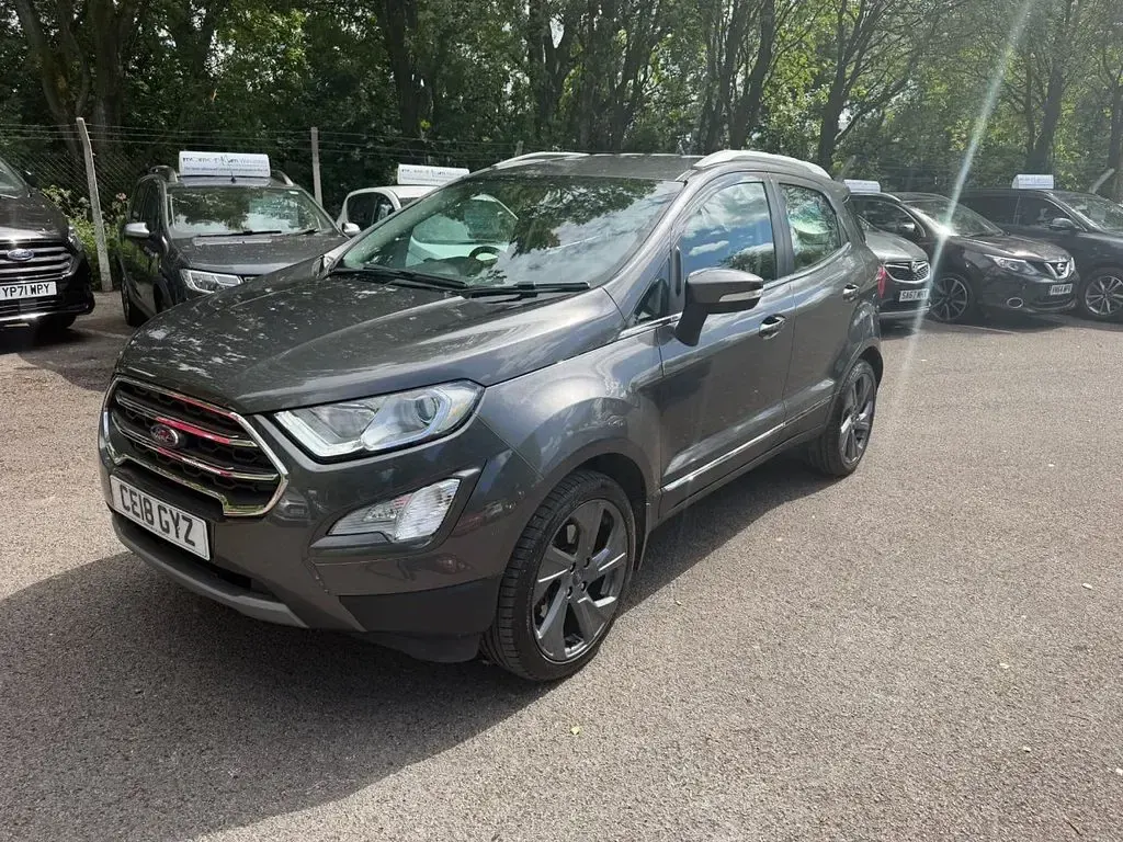 Used Ford Ecosport Titanium 100 HP (73 kW) 2018 Grey SUV