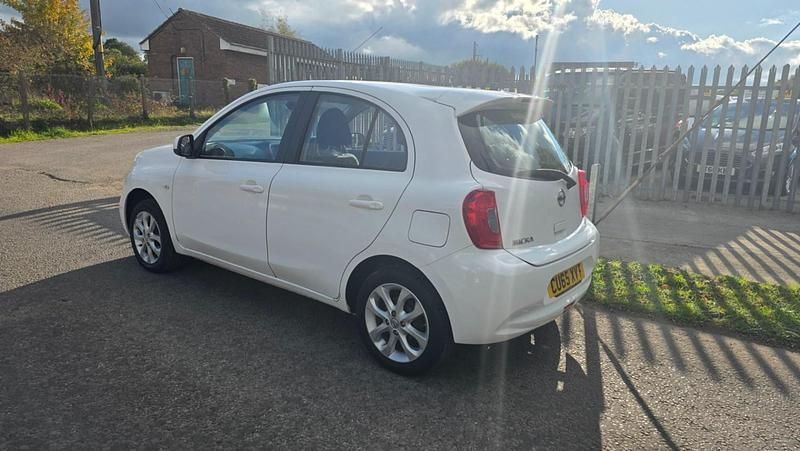 Used Nissan Micra Acenta 2015 White Hatchback