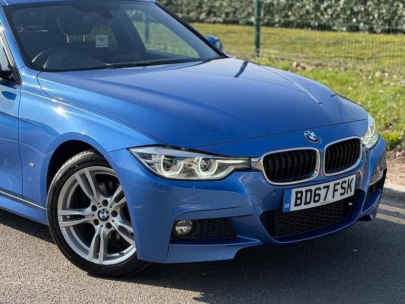 Used BMW 330e M Sport 2017 Blue Sedan