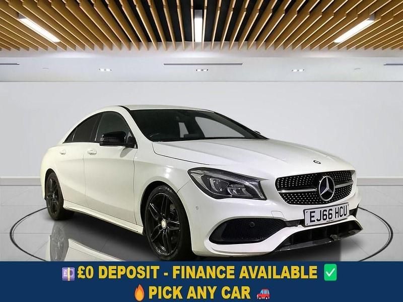 White Used 2017 Mercedes CLA220 AMG line Sedan | £12,149 (Good price) - Image 1/4