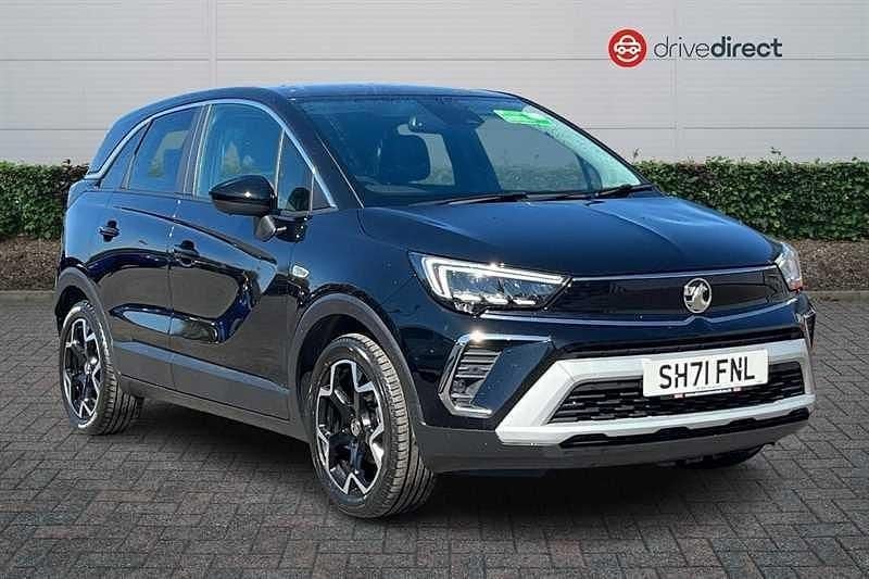 Black Used 2021 Vauxhall Crossland Elite SUV | £11,500 (Good price) - Image 1/4