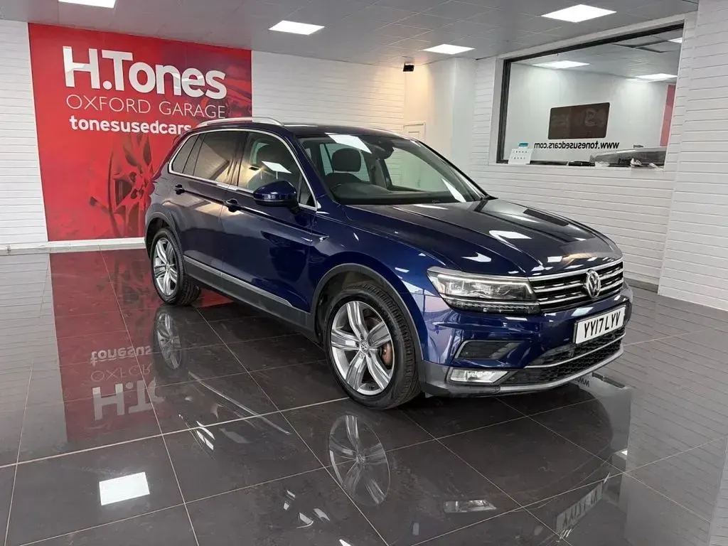 Used VW Tiguan SEL 150 HP (110 kW) 2017 Blue SUV