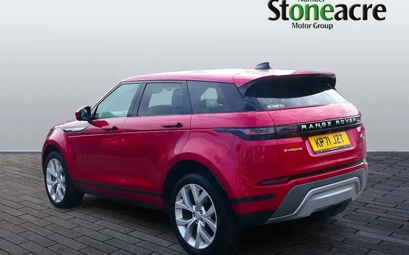 Used Land Rover Range Rover evoque SE 166 HP (122 kW) 2021 Red SUV
