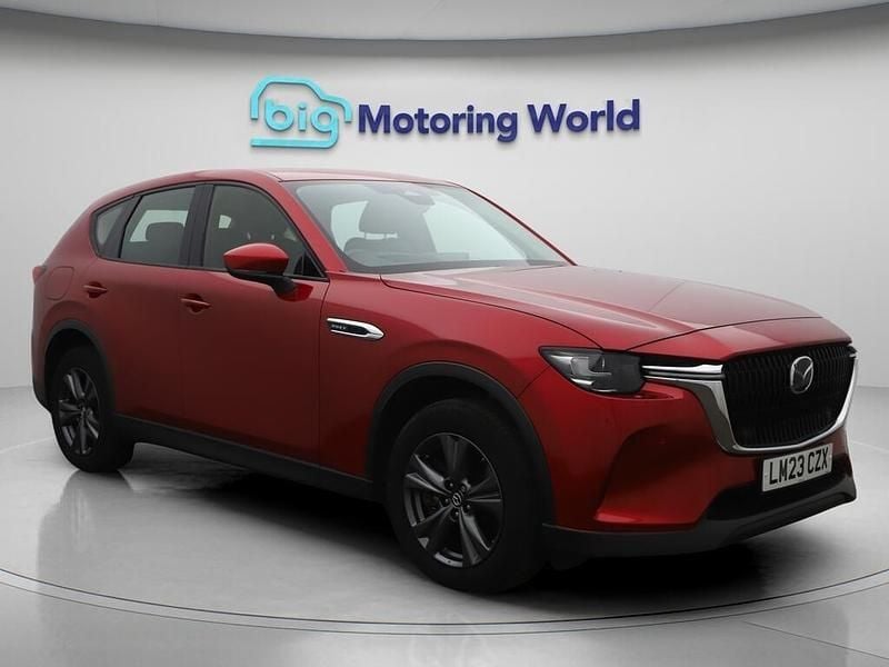 Red Used 2023 Mazda CX-60 Exclusive-Line SUV | £26,600 (Good price) - Image 1/4