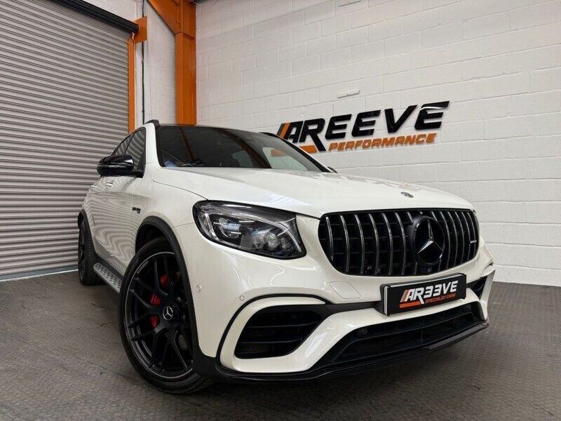White Used 2018 Mercedes GLC63 AMG Premium SUV | £37,495 (Fair price) - Image 1/4