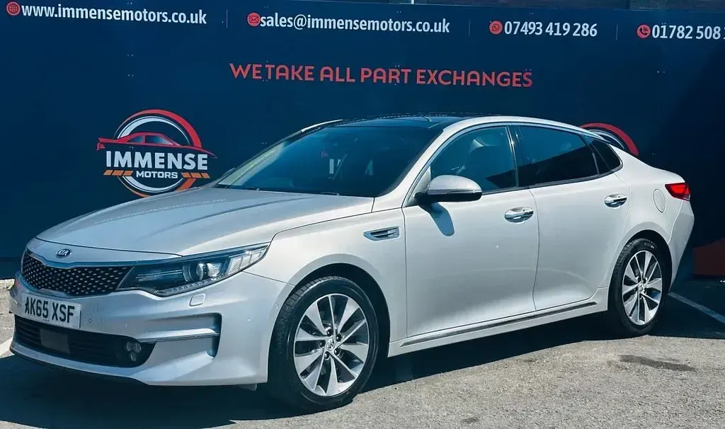 Used Kia Optima 2015 Silver Sedan