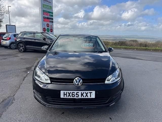 Used VW Golf VII Match 110 HP (80 kW) 2015 Black Hatchback