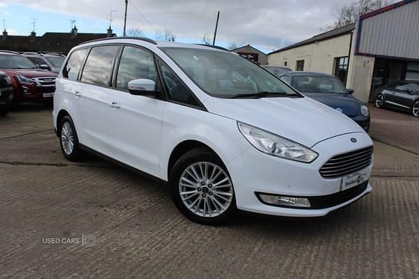 Usado Ford Galaxy Zetec 150 HP (110 kW) 2018 Branco Monovolume