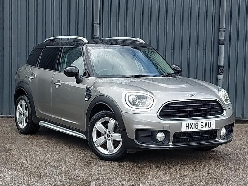 Silver Used 2018 Mini Cooper D Countryman SUV | £11,998 (Fair price) - Image 1/4