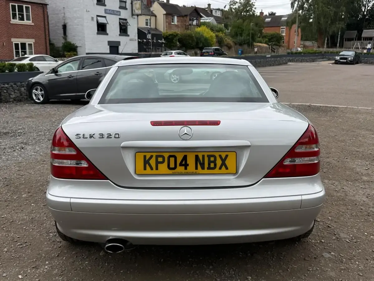 Used Mercedes SLK320 2004 Silver Cabriolet