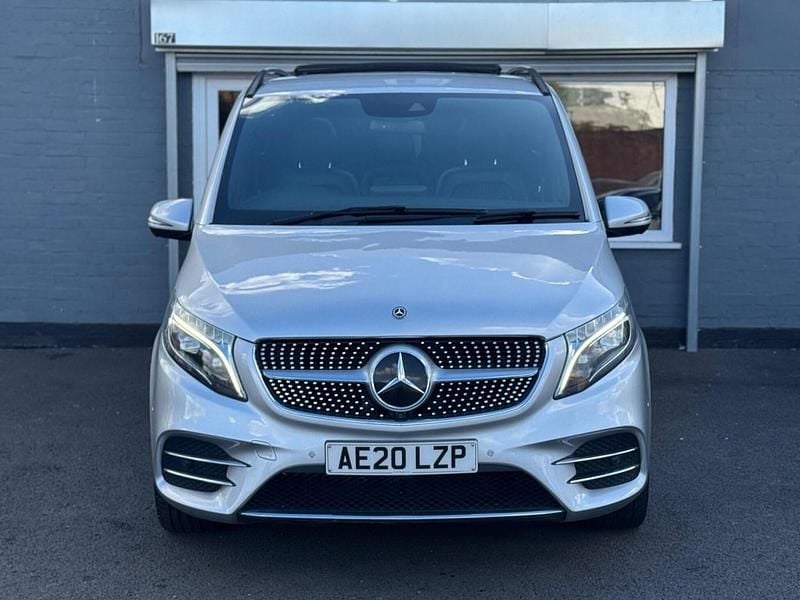 Used Mercedes V300 AMG line 2020 Silver MPV