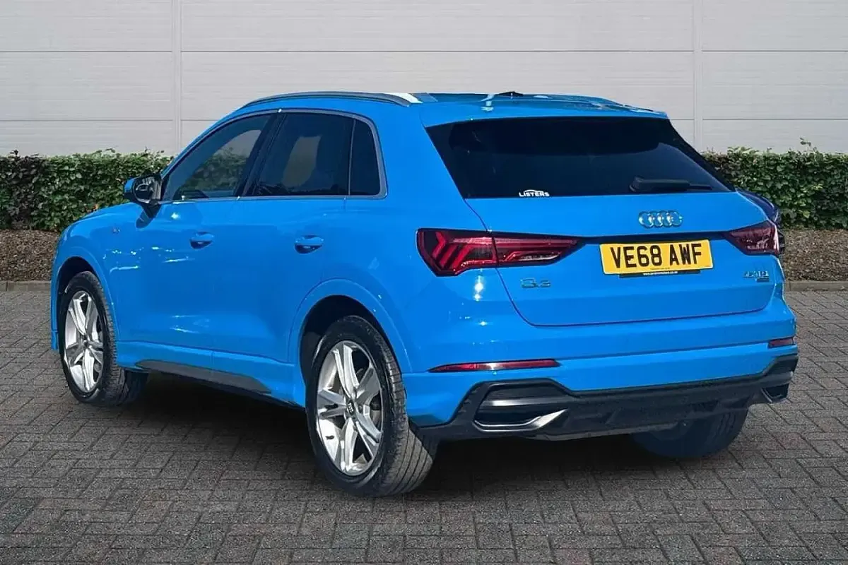 Używany Audi Q3 S-Line 2018 Niebieski SUV
