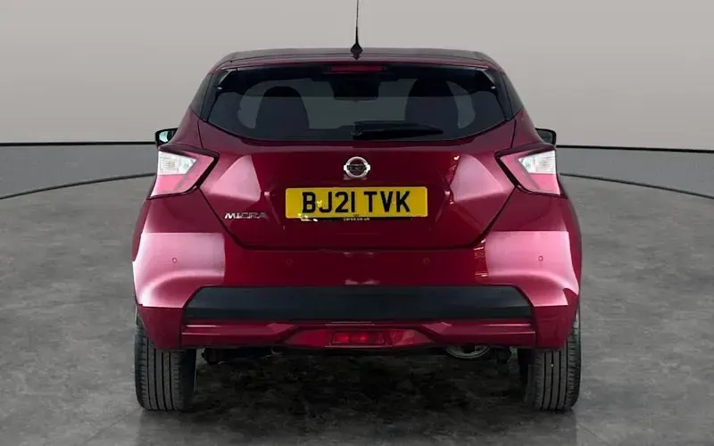 Used Nissan Micra Tekna 92 HP (67 kW) 2021 Red Hatchback