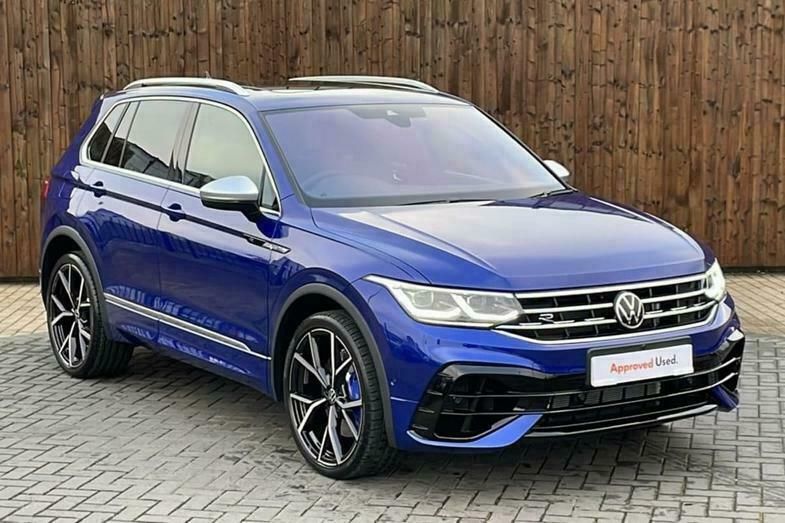 Blue Used 2021 VW Tiguan R SUV | £34,999 (Fair price) - Image 1/4