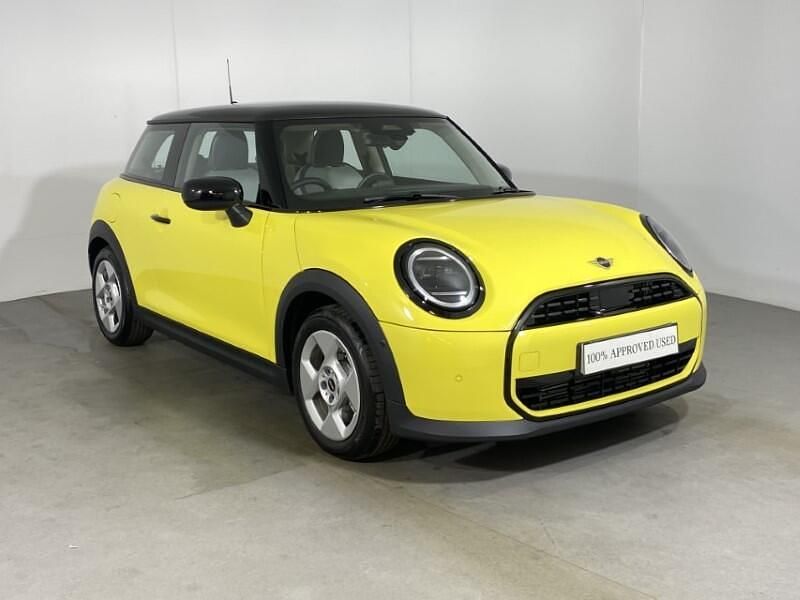 Yellow Used 2025 Mini Cooper Hatch Hatchback | £23,500 - Image 1/4