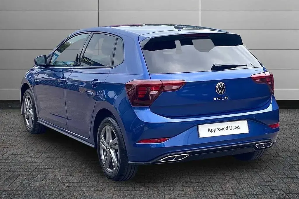 Used VW Polo R-line 115 HP (84 kW) 2025 Reef blue Hatchback