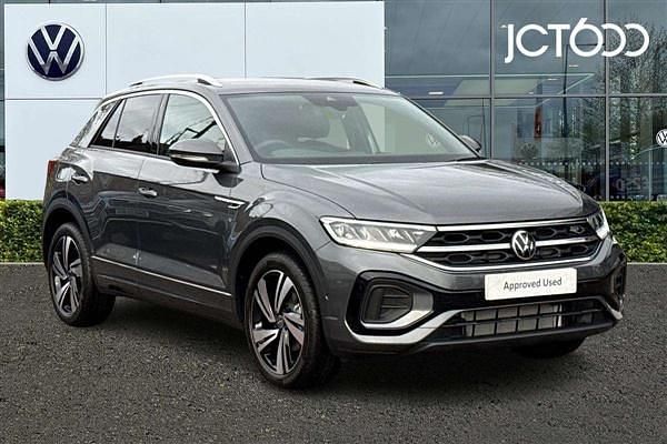 Grey New 2025 VW T-Roc R-line SUV | £28,690 (Fair price) - Image 1/4