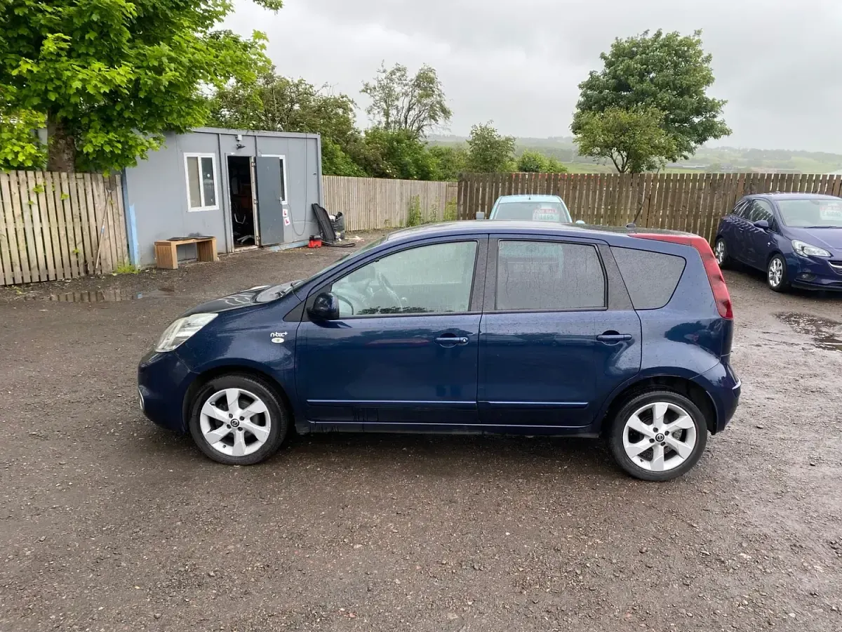 Used Nissan Note N-TEC 2012 Blue Hatchback