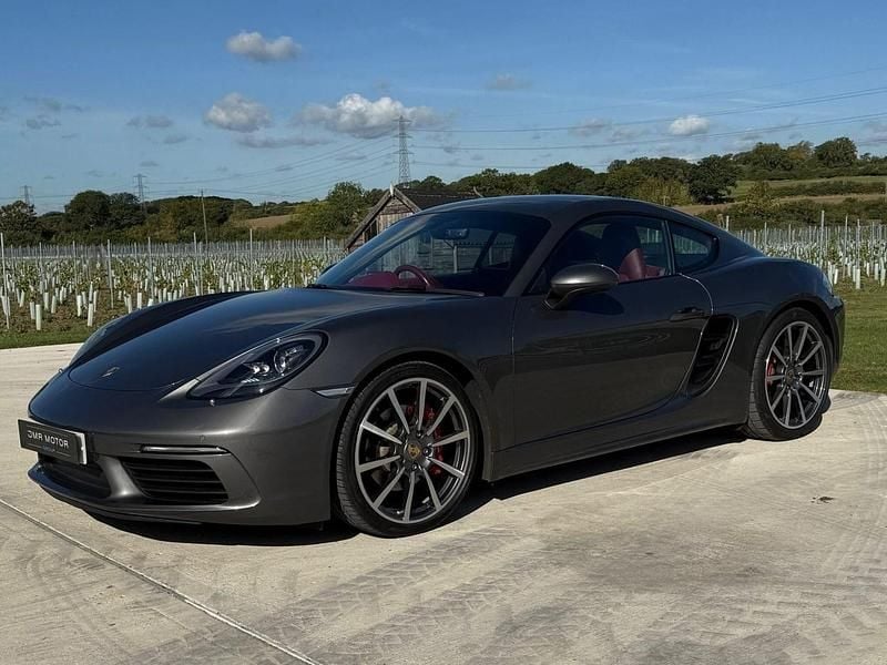 Used Porsche 718 Cayman 350 HP (257 kW) 2017 Grey Coupe