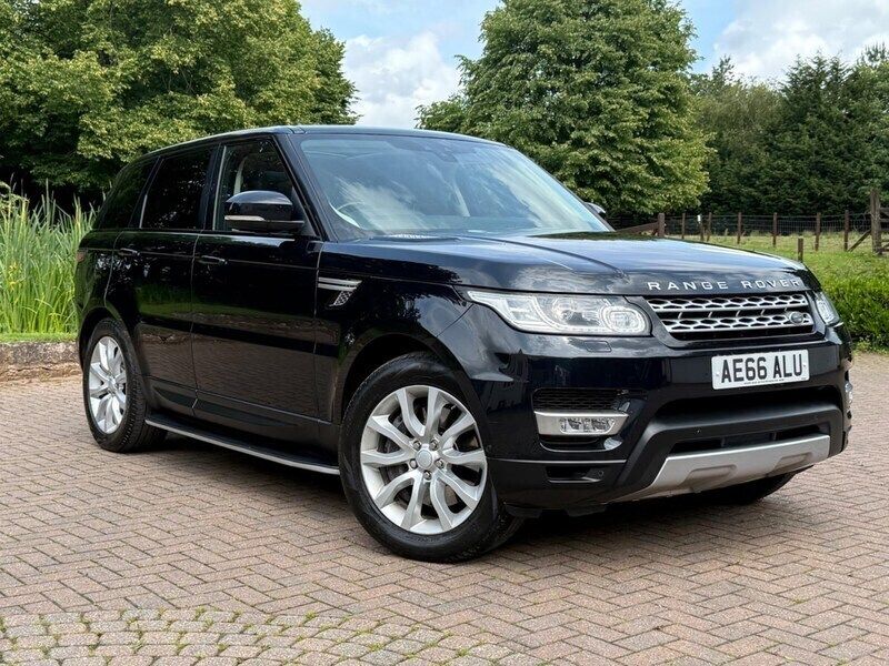 Black Used 2016 Land Rover Range Rover Sport HSE SUV | £15,600 (Fair price) - Image 1/3