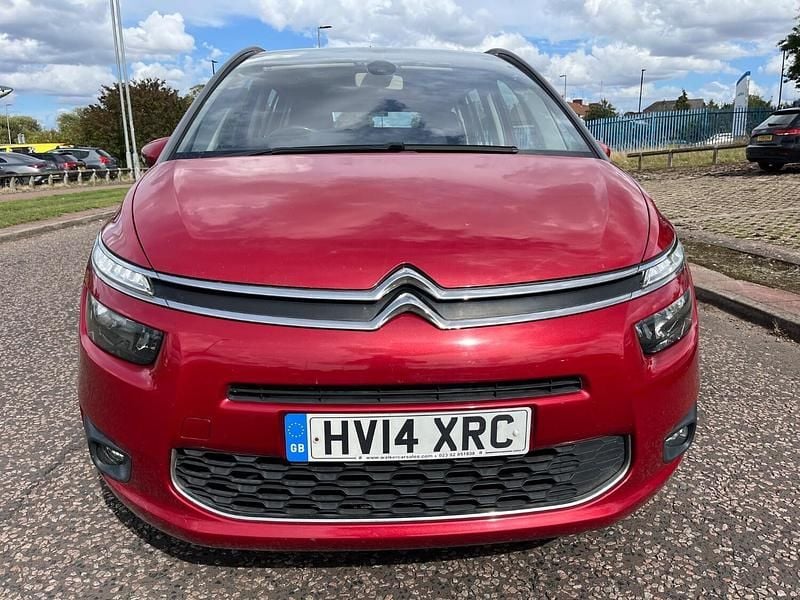 Used Citroën Grand C4 Picasso Exclusive 115 HP (84 kW) 2014 Red MPV