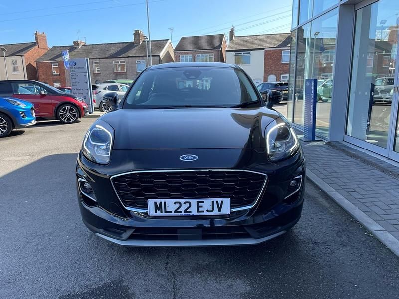 Used Ford Puma Titanium 125 HP (91 kW) 2022 Black SUV