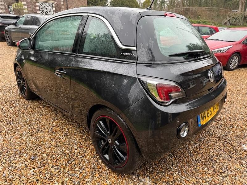Used Vauxhall Adam Glam 87 HP (63 kW) 2015 Black Hatchback