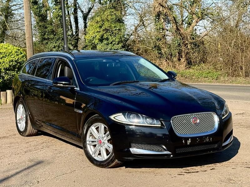 Used Jaguar XF Sportbrake Luxury 2015 Black Estate