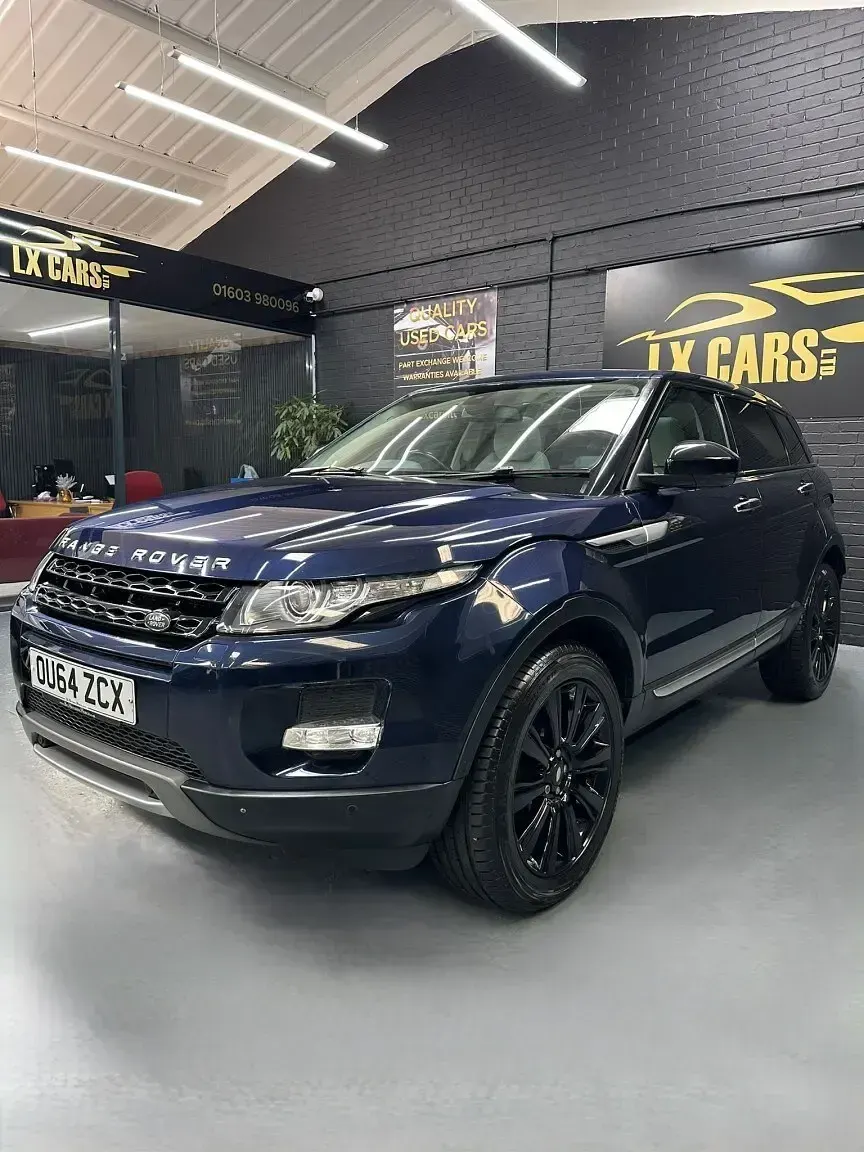 Used Land Rover Range Rover evoque Prestige 2014 Blue SUV