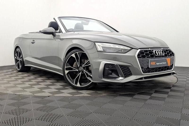 Grey Used 2021 Audi A5 Cabriolet Advanced Cabriolet | £22,699 (Good price) - Image 1/3