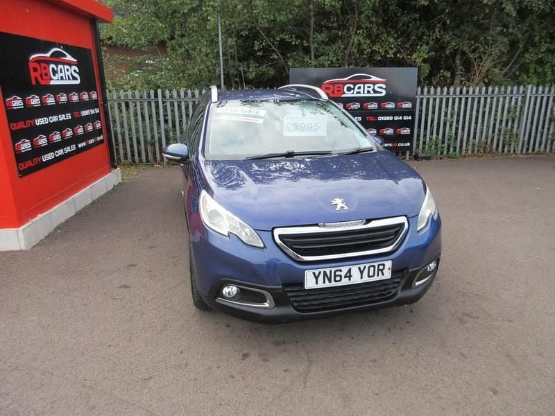 Blue Used 2014 Peugeot 2008 Active SUV | £3,995 (Super price) - Image 1/4
