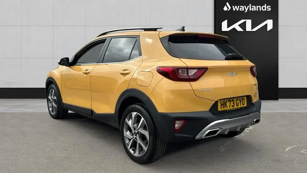 Used Kia Stonic GT-Line S 2023 Yellow SUV
