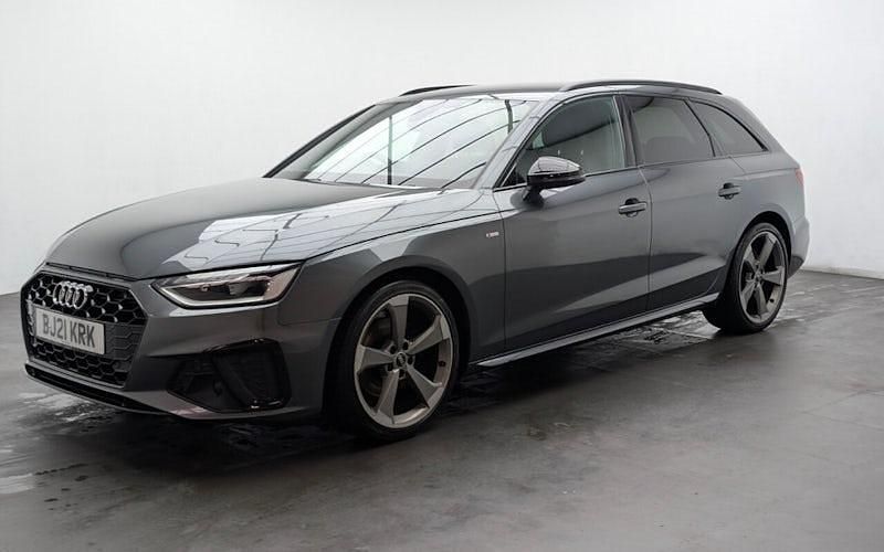 Used Audi A4 Black Edition 136 HP (100 kW) 2021 Grey Estate