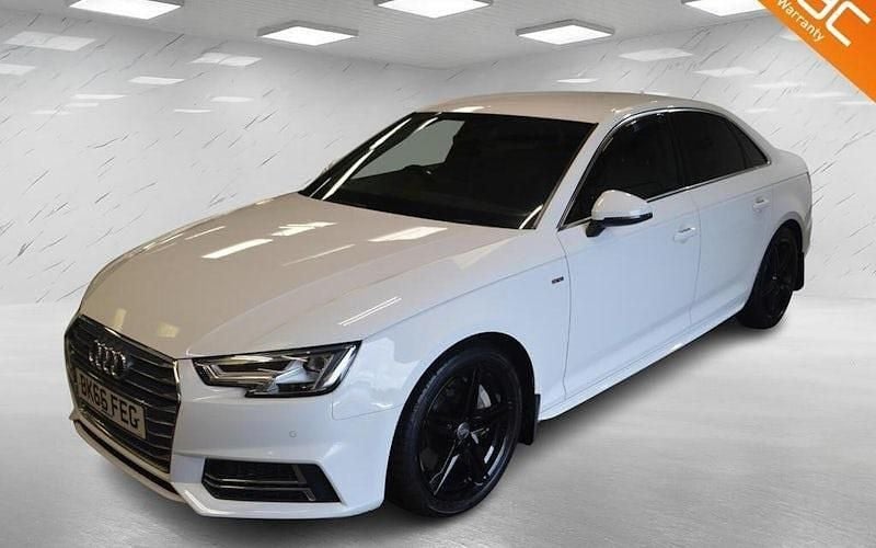 White Used 2016 Audi A4 S-Line Sedan | £12,990 (Fair price) - Image 1/4