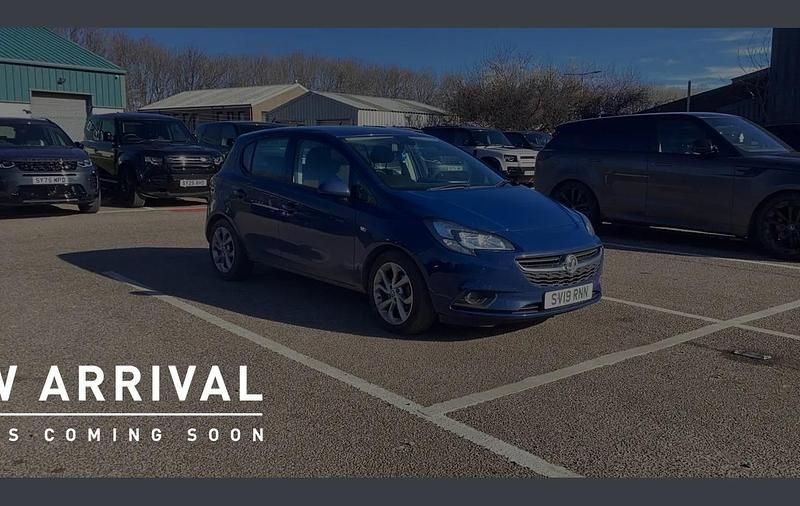 Used Vauxhall Corsa 73 HP (53 kW) 2019 Blue Hatchback