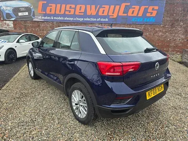 Used VW T-Roc S 115 HP (84 kW) 2019 Blue SUV