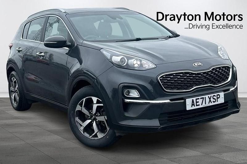 Used Kia Sportage 134 HP (98 kW) 2021 Grey SUV