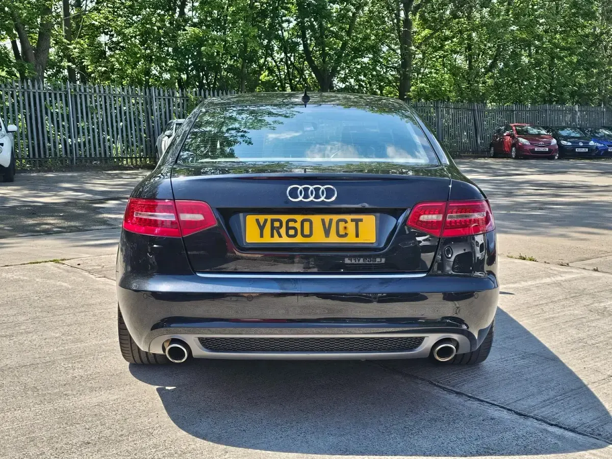 Used Audi A6 S-Line 170 HP (125 kW) 2010 Black Sedan