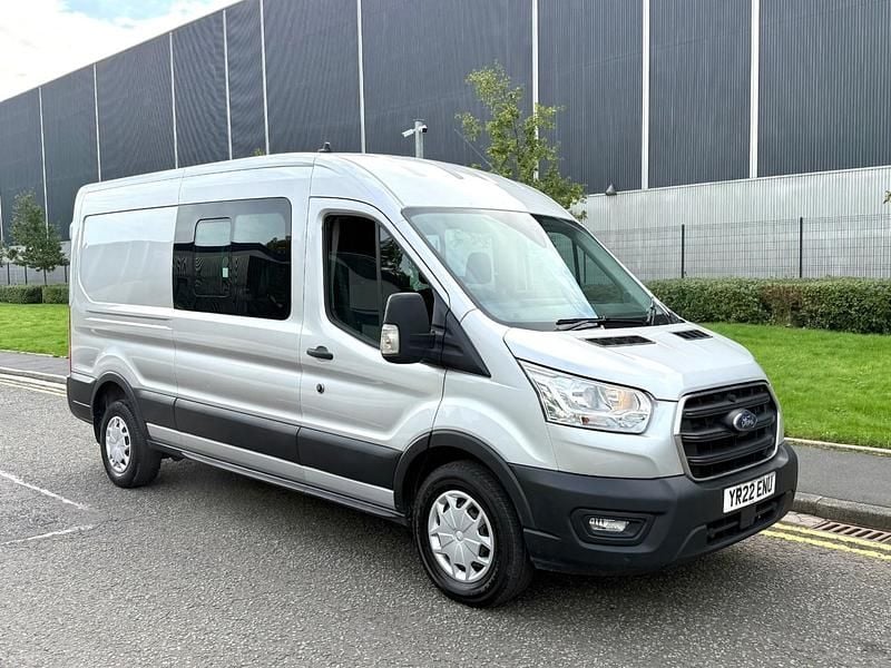 Silver Used 2022 Ford Transit Trend Van | £10,995 (A bit pricey) - Image 1/4