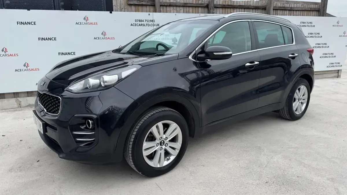 Usado Kia Sportage 177 HP (130 kW) 2017 Preto SUV