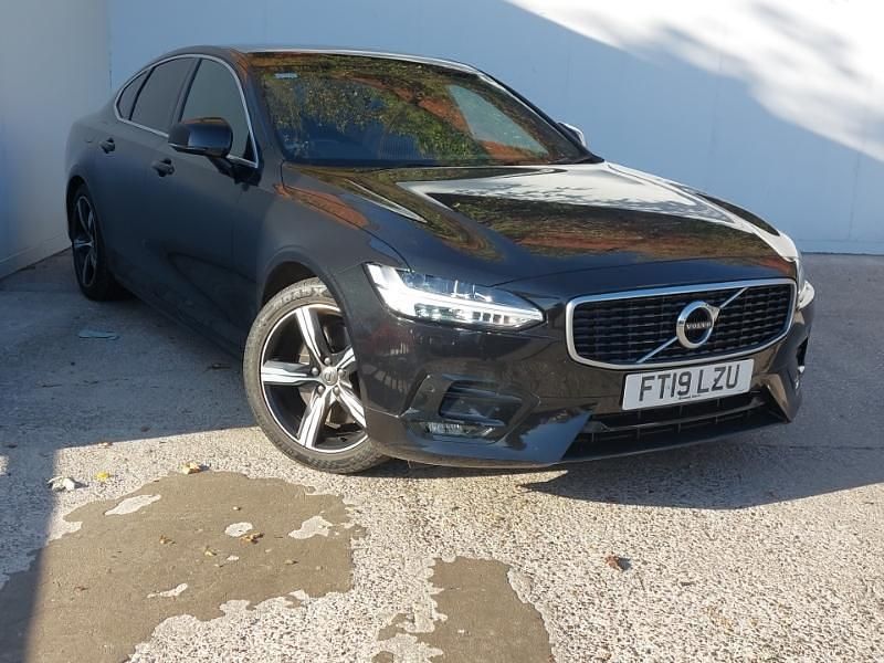 Black Used 2019 Volvo S90 R-Design Sedan | £18,798 (Fair price) - Image 1/4
