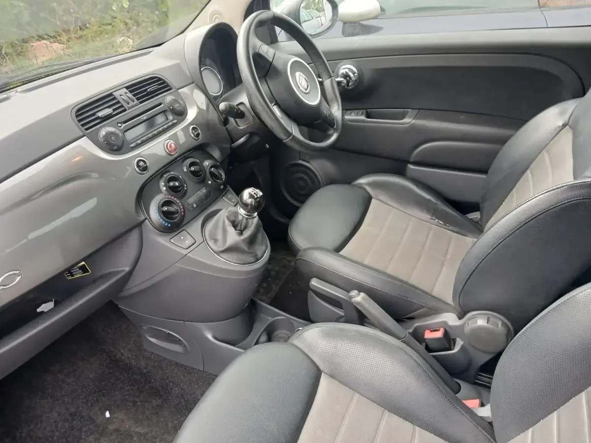 Occasion Fiat 500 Sport 69 ch (50 kW) 2010 Gris Citadine