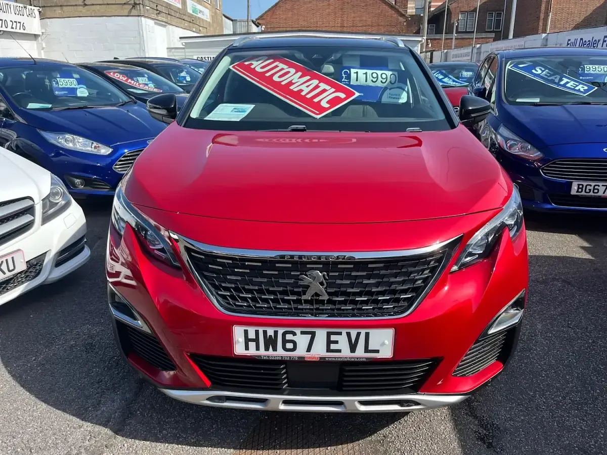 Used Peugeot 3008 Allure 130 HP (95 kW) 2017 Red SUV