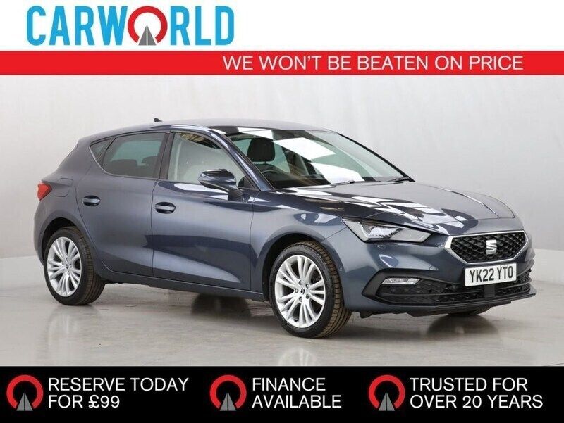 Grey Used 2022 Seat Leon SE Dynamic Hatchback | £11,890 (Good price) - Image 1/4