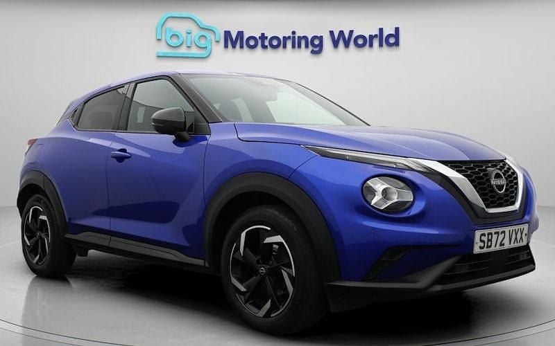 Used Nissan Juke N-Connecta 114 HP (83 kW) 2023 Blue SUV